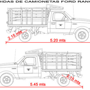 Camioneta Estándar Estaquitas/Redilas Gasolina